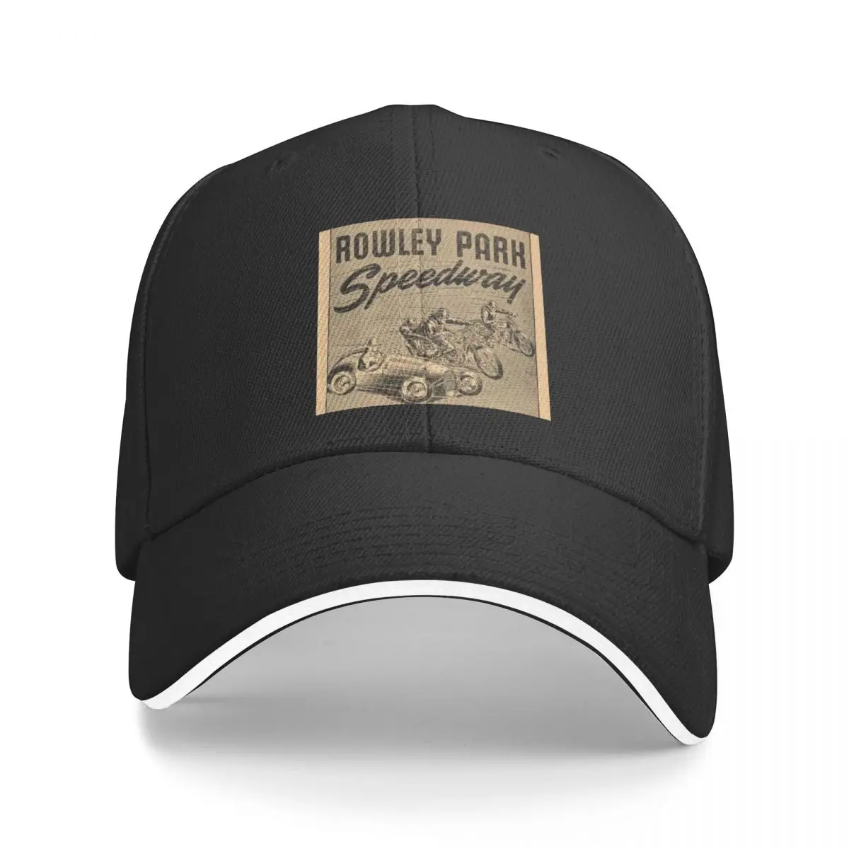

Rowley Park Speedway, South Australia Baseball Cap Vintage Gentleman Hat Luxury Hat Men Luxury Brand Women's