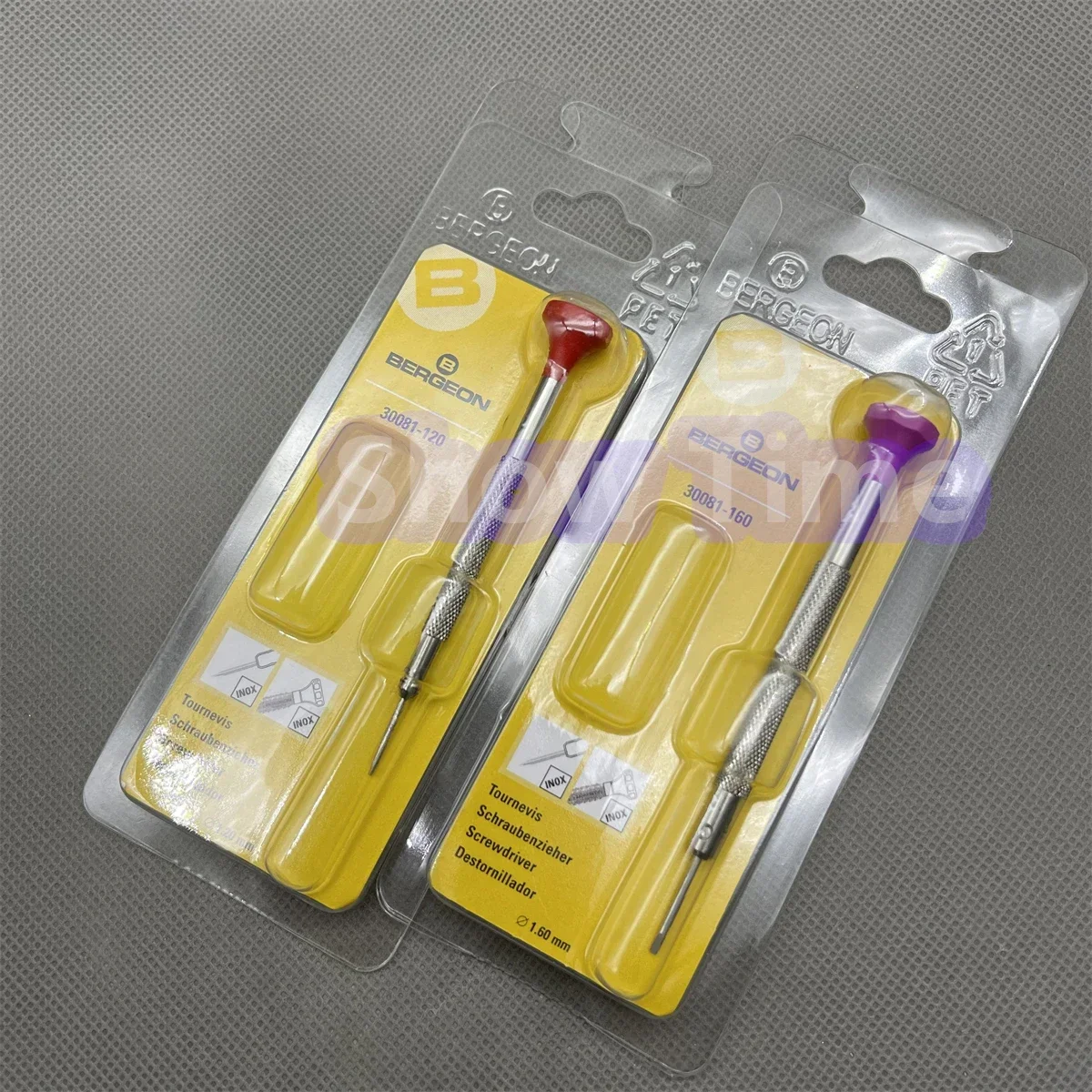 시계 수리 도구 스위스 bergeon 30081 시계 제조 업체용 스테인레스 스틸 드라이버 0.5mm-1.6mm