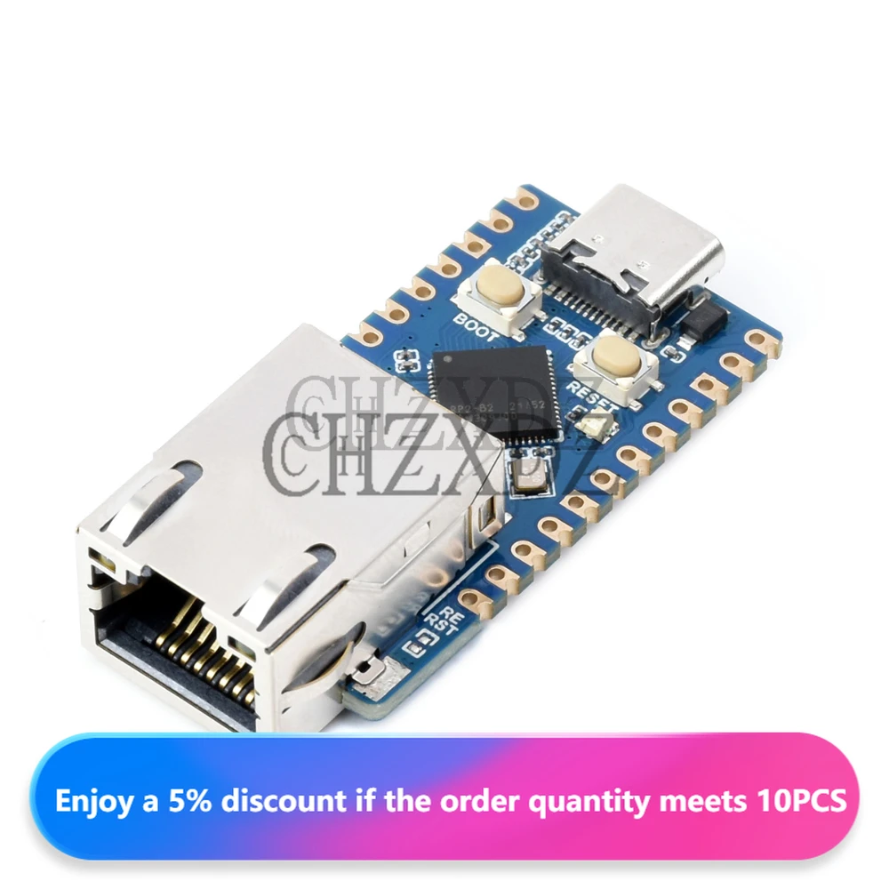 Placa do Desenvolvimento do Ethernet Mini Modulo do Porto da Rede Rp2040 100 Original Rp2040 Eth placa do desenvolvimento do ethernet mini modulo do porto da rede rp2040 100 original rp2040 eth