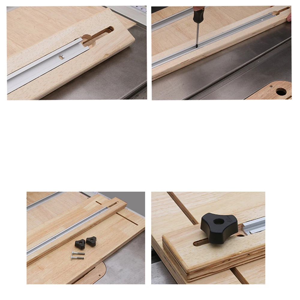 300-800mm Woodworking Chute Rail T-track T-slot Miter Track Jig T Screw  Fixture Slot 19x9.5mm Table Saw Router Table DIY Tools - AliExpress