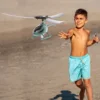 Safe Toy for Kids Copter Helicopter Flight Plane Handheld Kids' Creativity Gift Play 2