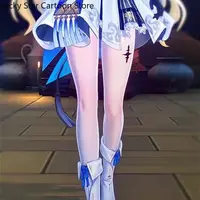 Wuthering Waves Phoebe Game Cosplay Lolita Knee High Socks Thigh High Stockings Mascot Student Accessory Fans Gift Pantyhose