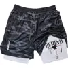Anime Performance Shorts Toji Printed Men GYM Casual Sports Shorts Workout Running Mesh 2 In 1 Sport Short Pants 4