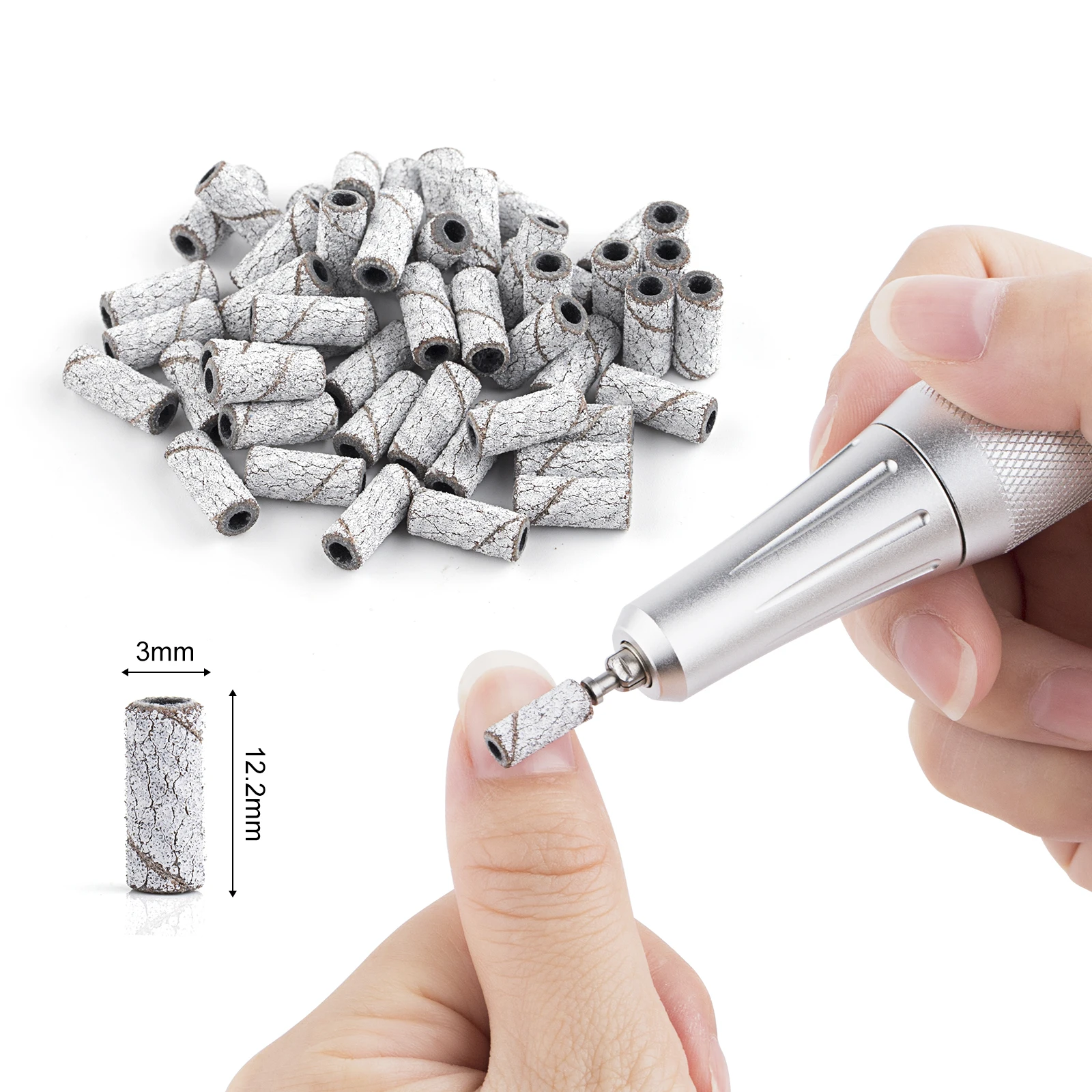 mini sanding bands for nail drill