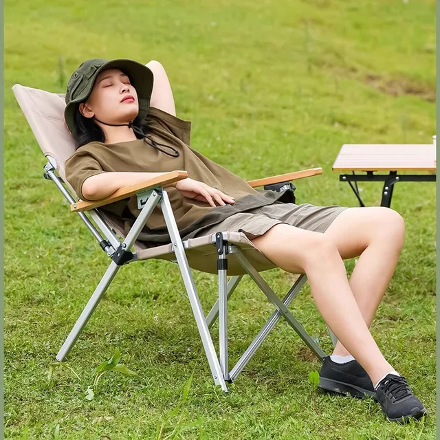 휴대용 알루미늄 접이식 캠핑 의자