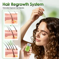 Huile de croissance des cheveux au gingembre pour hommes et femmes, repousse rapide des cheveux, plus épais et plus volumineux, renforcement des racines, traitement de la perte de cheveux, ensemble de soins capillaires 4