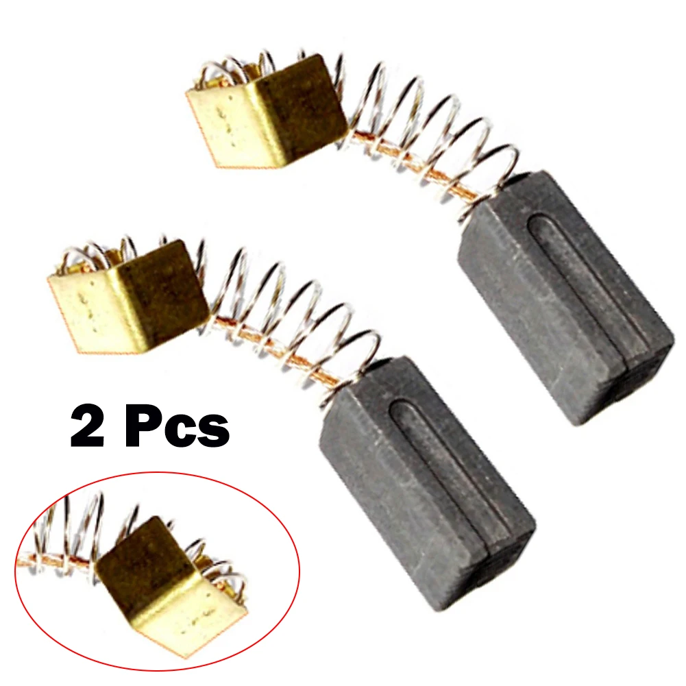 2pcs Motor Carbon Brushes Engine Coals Grinding Coal Replacement For PBH 1500 A1 6x10x14mm Power Tool Accessories Hot 2pcs clip hood t lid for jac j3 s3 engine support rod snap 8250192u8010