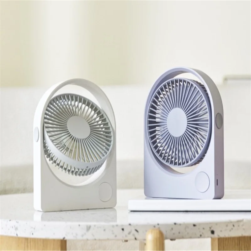 Desktop fan small dormitory USB small fan silent office desk student mini charging outdoor ultra long endurance strong cooling h