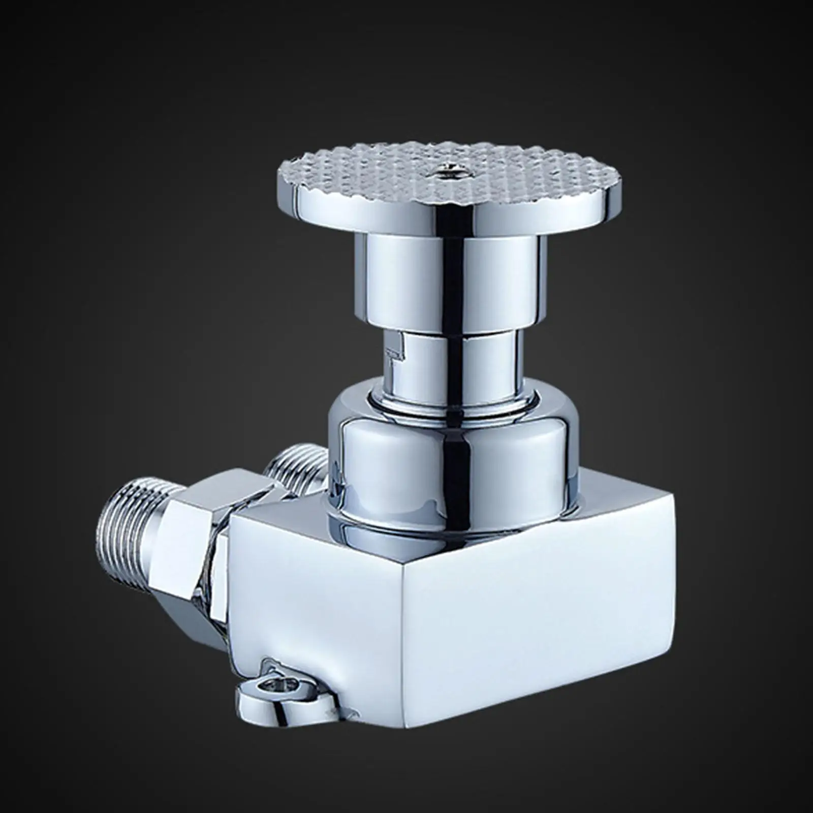 Sink Tap Basin Faucet Floor Foot Pedal Control Switch Copper Single Cold Sink Tap Basin Faucet Floor Foot Pedal Control Switch Copper Single Cold