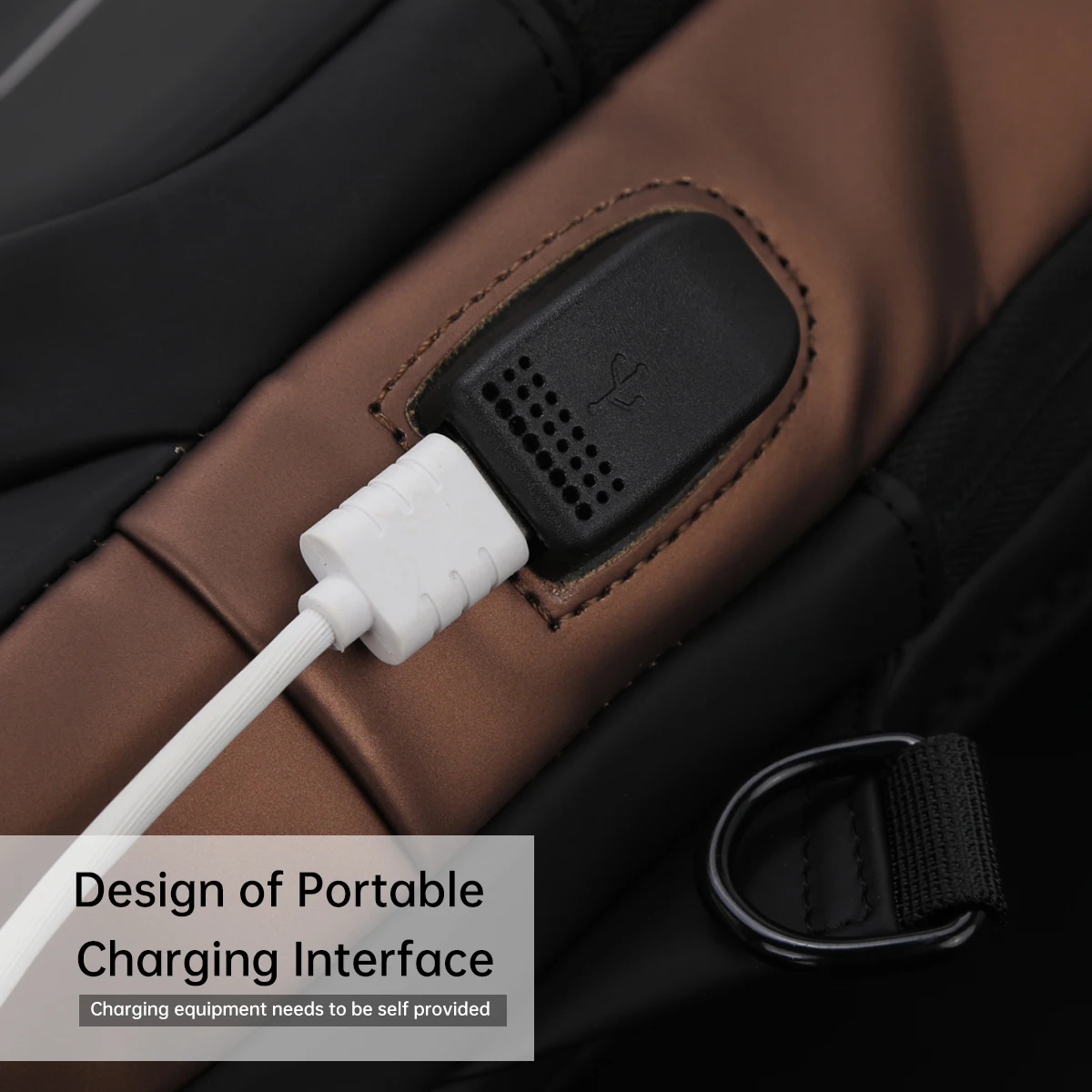 Password Lock Anti-Theft Men's Bag Men's Chest Bag Casual Sports Small Backpack Shoulder Crossbody Bag Motorcycle Bag