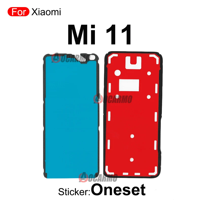 Enhanced Fullset Sticker Back Cover with Adhesive Glue Replacement