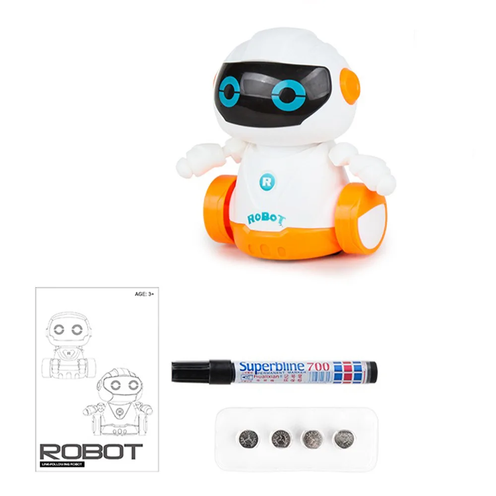 Smart Line Tracking Robot Toy With Sound Effects For Children_voghion.com