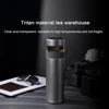 Funjia Pure Titanium Temperature Display Tea Separation Cup 520ML Capacity Portable Double-layer Thermos Cup 44℃ 6 Hours 3