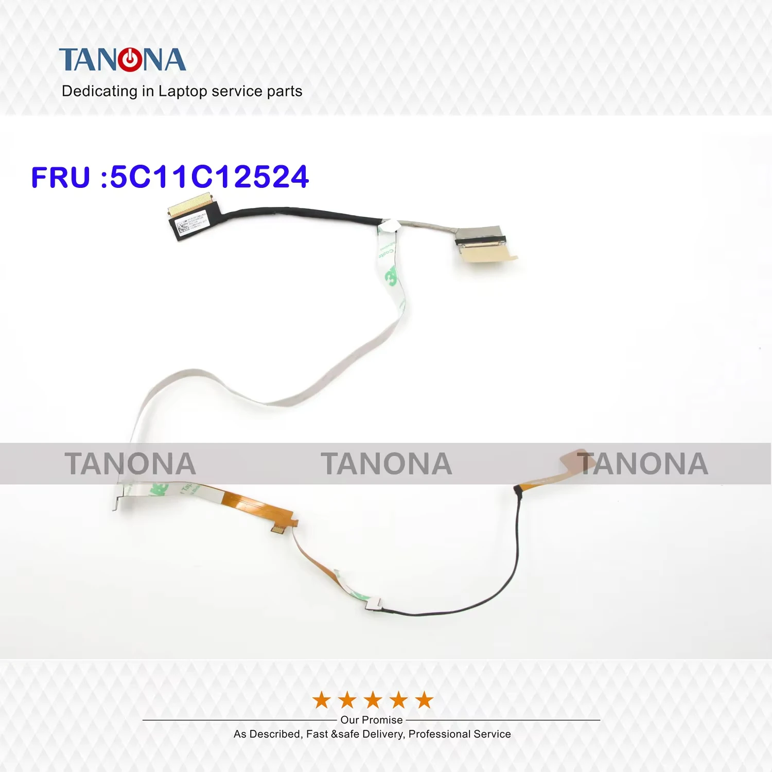 ThinkPad E15 Gen 3 E15 Gen 4 노트북 LCD EDP 케이블 비디오 Lvds RGB 카메라 케이블용 새 5C11C12524 DC02C00S320