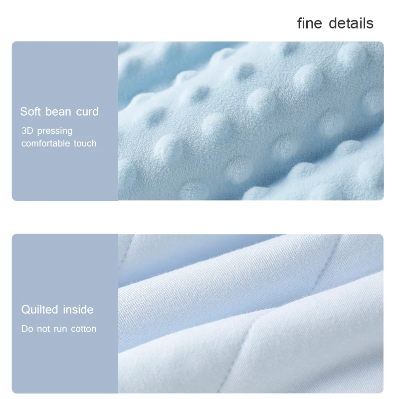 Goodbaby Soft Soothing Bubble Sleeping Bag / Quilt 70*110CM (Pink / Blue )