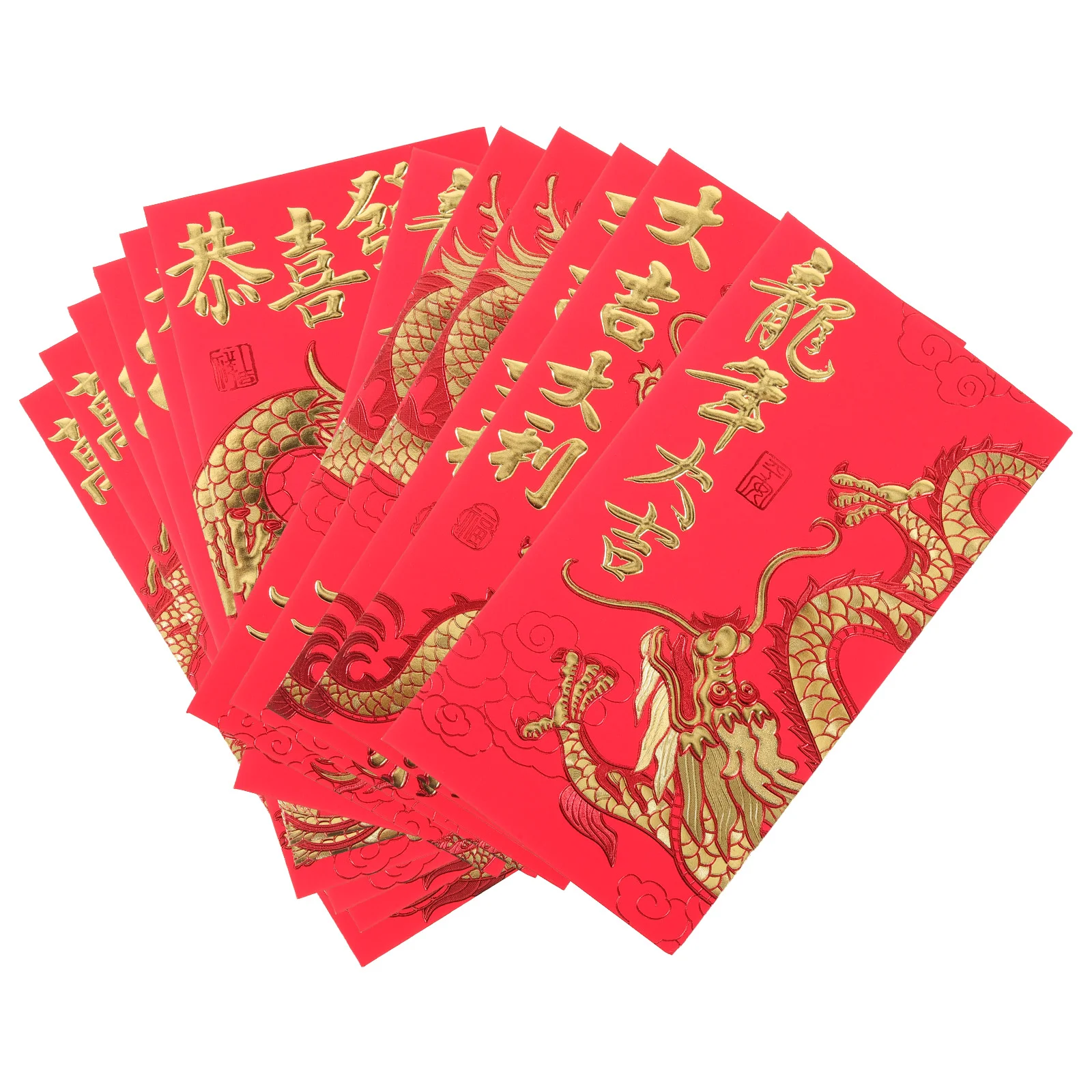 

Packet Chinese Red Envelope Envelopes Delicate Zodiac Pocket New Year Paper Lunar Dragon Decorations Of the For