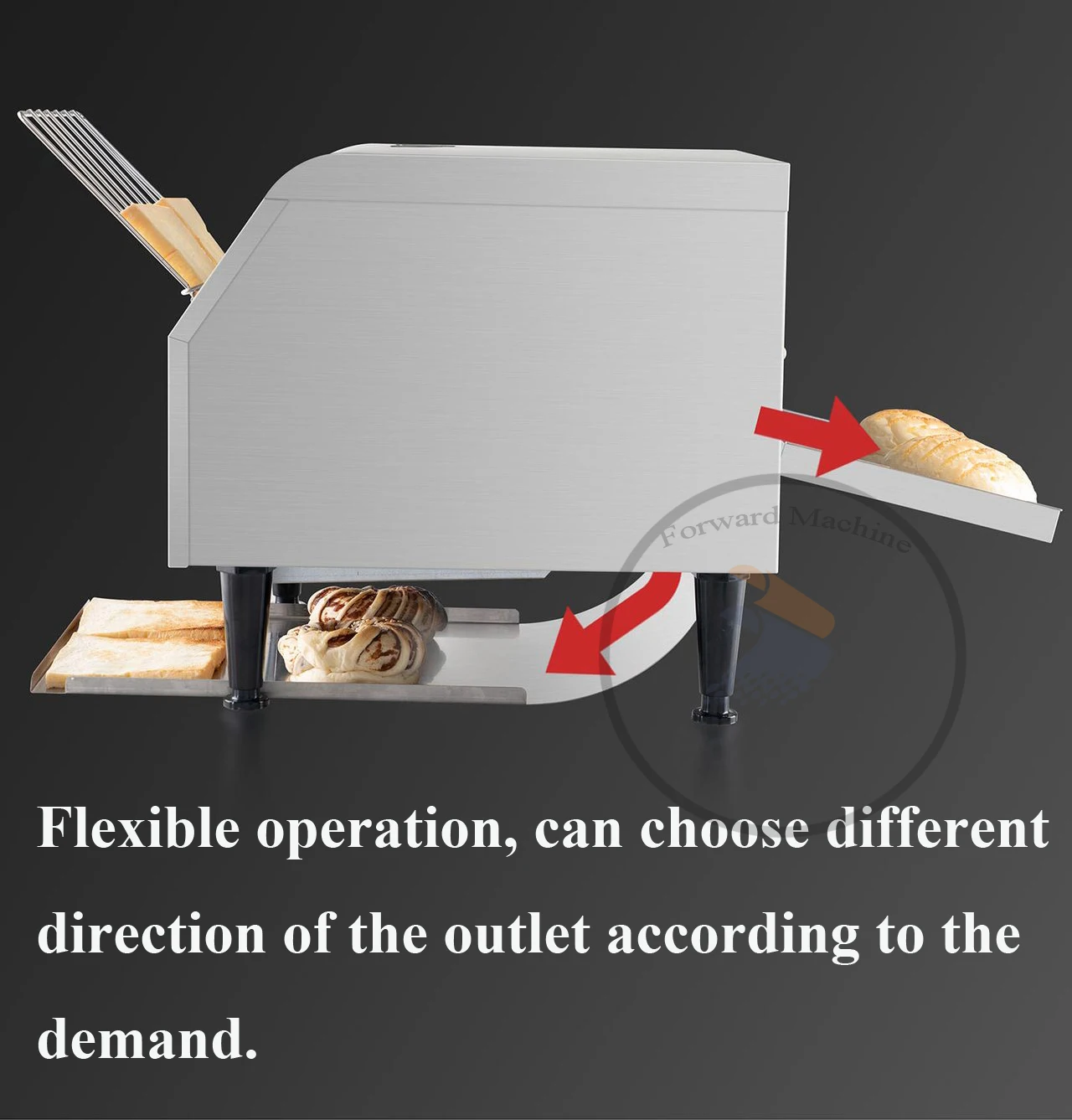 Commercial Electrical Bread / Burger Bun /Sandwich/ Panini Toaster Ovens Toasters For Dicos Fast Food Restaurant 6