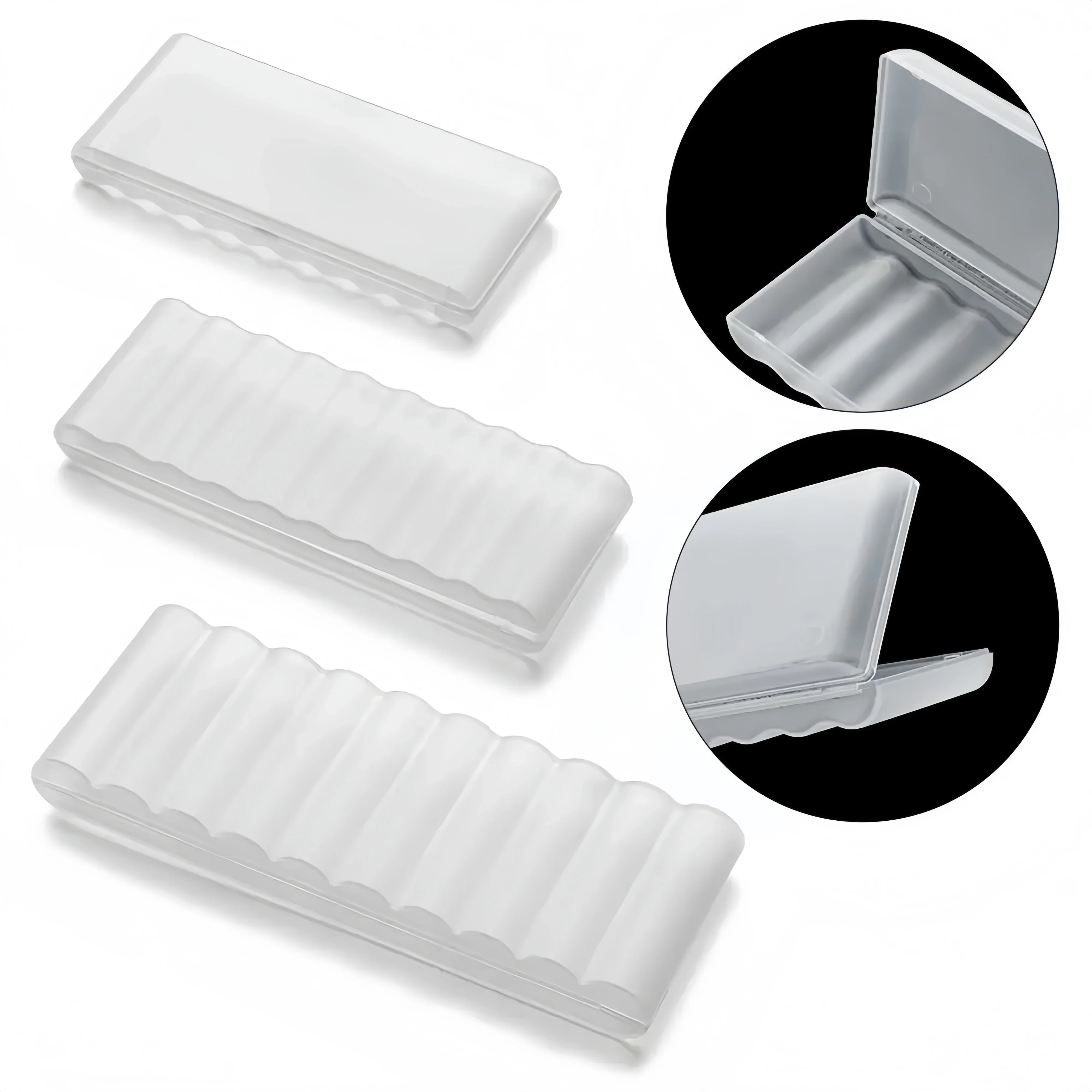 10 Slot Transparent Plastic Battery Storage Box