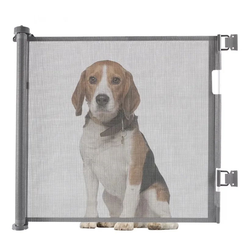 Baby Gate Baby Doors Security Barrier Stairs Kids Safety Gate for Children Safe Mesh Doors Barrier for Dogs Pet Stopper 150x86cm