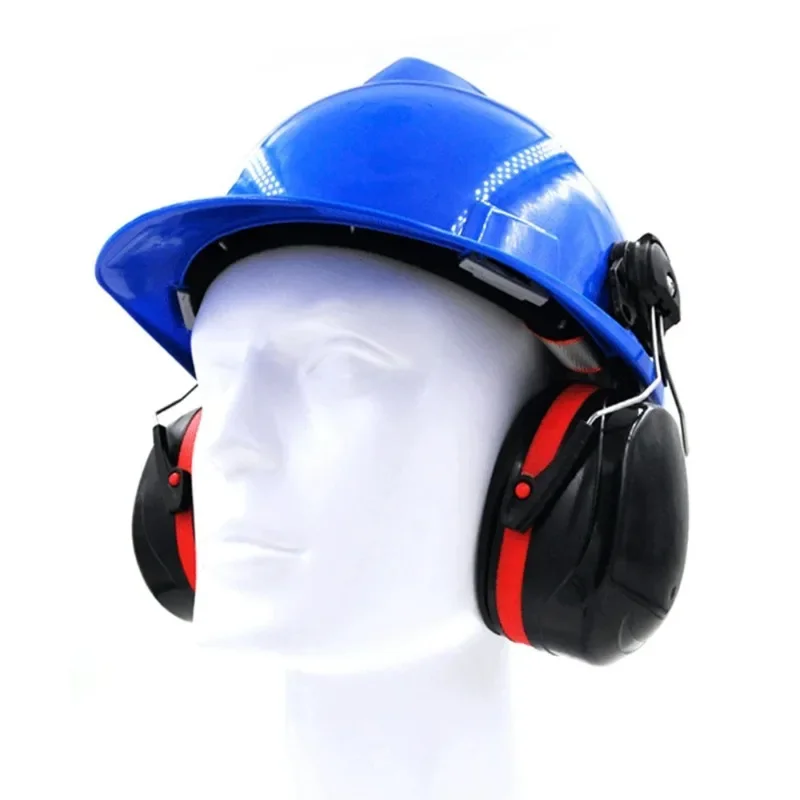 Anti-Noise Head Adjustable Earmuffs Foldable NRR 23dB Noise Insulation Ear Protector For Work Study Shooting Hearing Protection