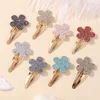 16Pcs Shiny Flower Rabbit BB Hair Clips for Cute Girls Handmade Hairpins Barrettes Headwear Fashion Kids Baby Hair Accessories 4