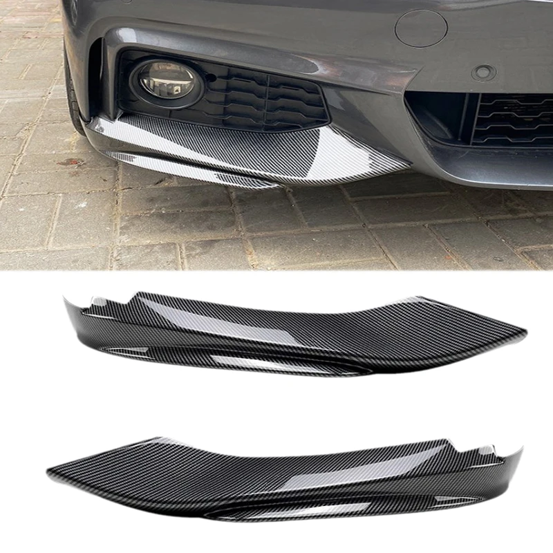 

Модификация внешней части автомобиля, разветвитель губ переднего бампера, Боковая Крышка вентиляционного отверстия, спойлер для BMW 4 серии F32 F33 F36 2013-2020