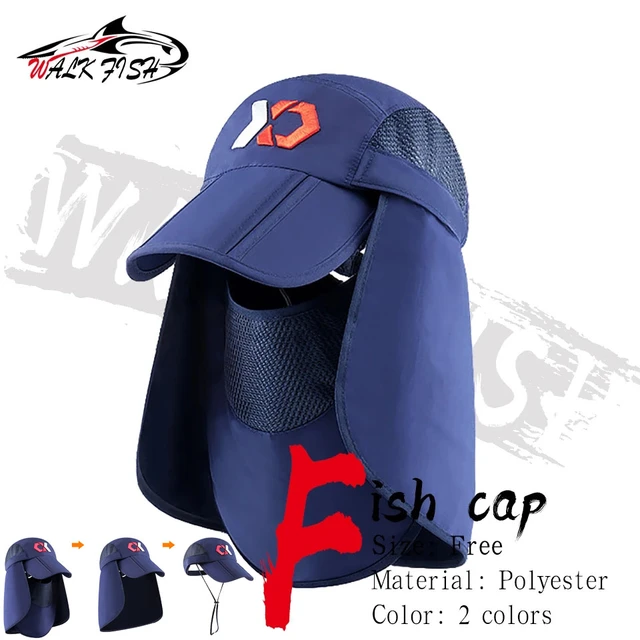 Sun Baseball Cap Fishing Hat W/ Neck Flap with Logo