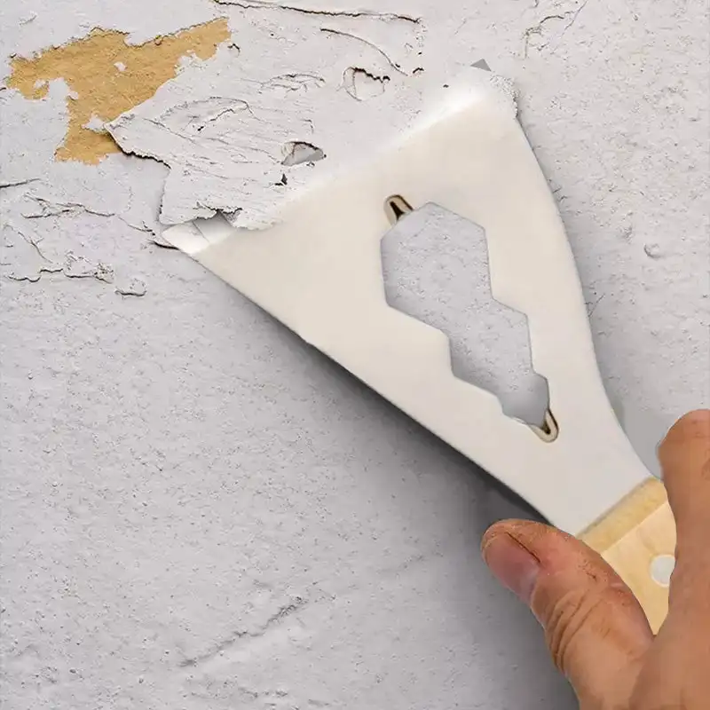 Japanese Style Dust Scraper Putty Knife Wall Covering Tool Decoration Multifunctional Shovel Putty Knife With Wooden Handle putty knife scraper wall scraper paint scraper