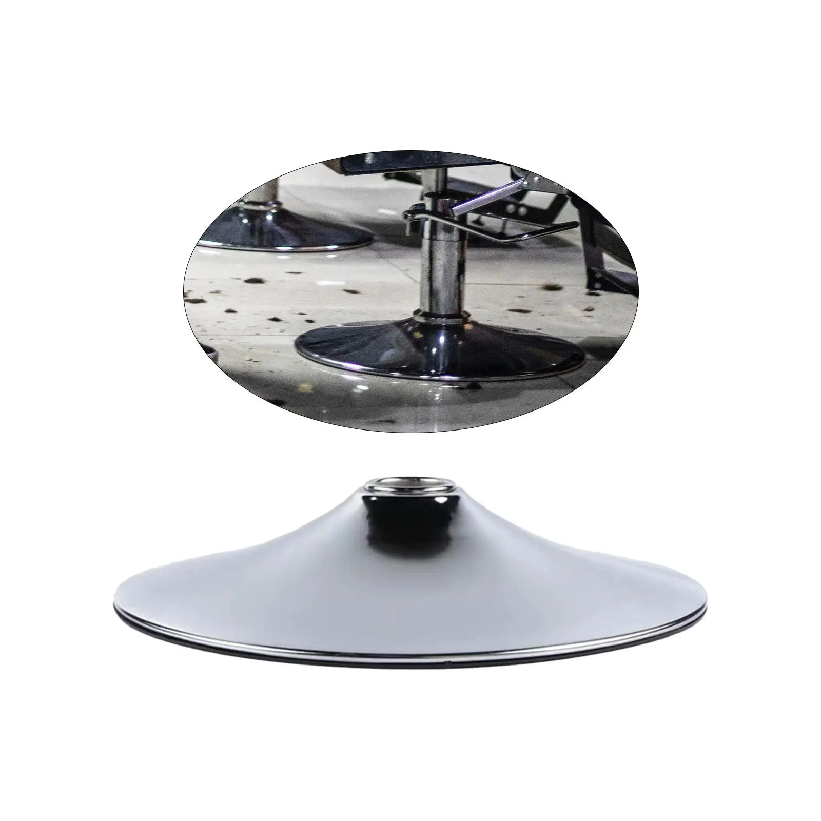 Bar Stool Base Mount Swivel Plate Metal Barber Stores Parts Chair Round Base chair base plate