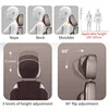 Jinkairui Newest Electric Foot Massager Heating & Vibration Back Massage Chair Cushion DetachableFull Body Massage Device Sofa 4