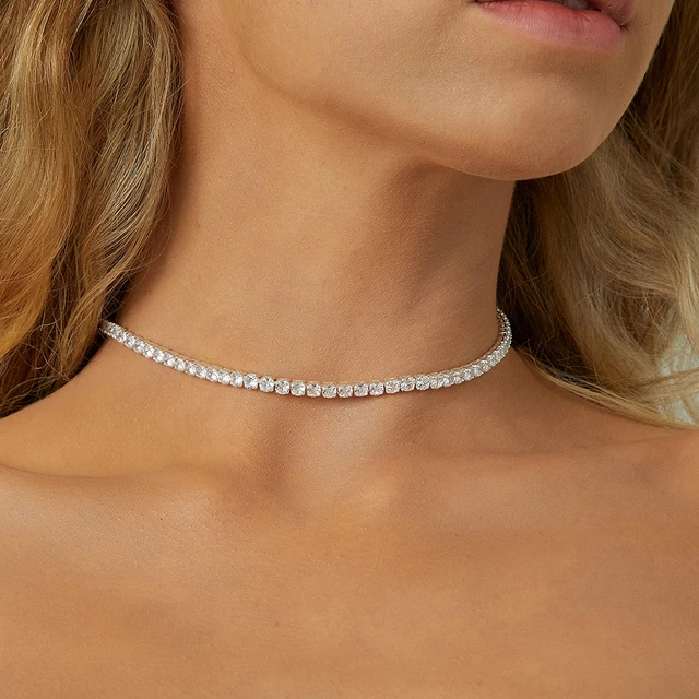 Diamond Tennis Choker Necklace | Armans Fine Jewellery