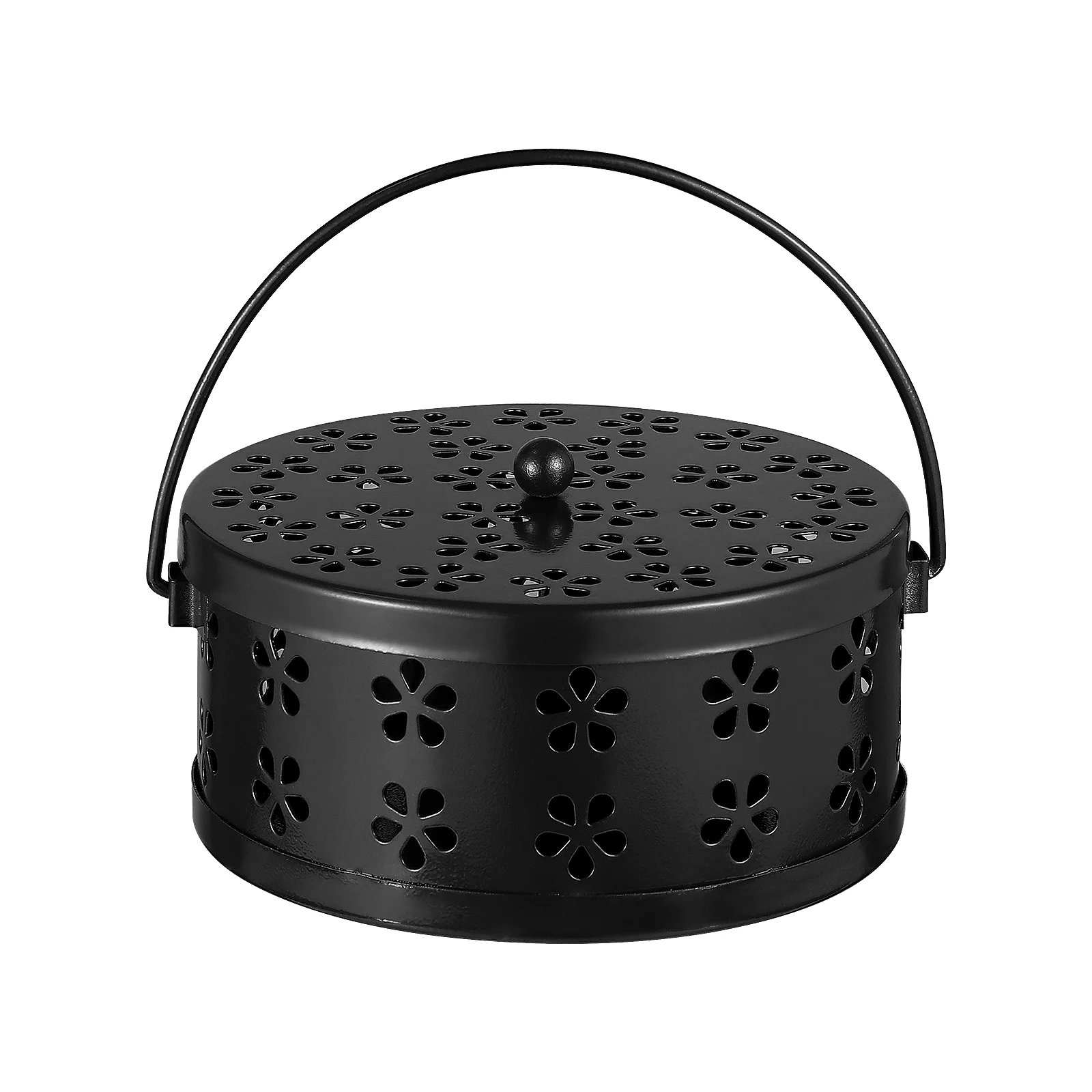 VORCOOL Metal Mosquito Coil Case Anti scald Mosquito Incense Holder