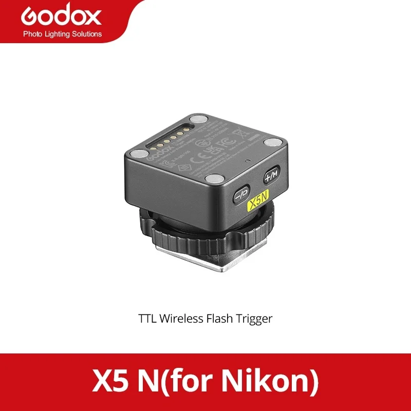 Godox X5 TTL 2.4G 마그네틱 플래시 트리거 핫슈 회전 헤드 송신기 (iT32 플래시, 라이카, , 캐논, 니콘, 후지, 올림푸스 호환)