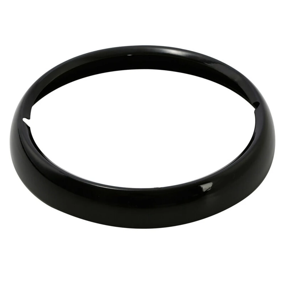 투어링 일렉트라 글라이드 스트리트 글라이드 로드 킹용 오토바이 블랙 7인치 헤드라이트 트림 링
