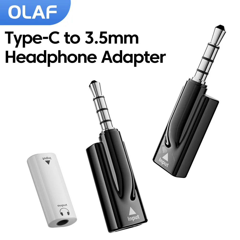 타입 C - 3.5mm 헤드폰 어댑터, 타입 C(여성) - 3.5mm 잭(남성) 오디오 ..