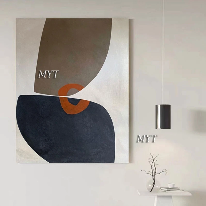 

Frameless Simple Abstract Acrylic Painting Canvas Art Designs Home Decoration Accessories Modern Handmade Living Room Pictures