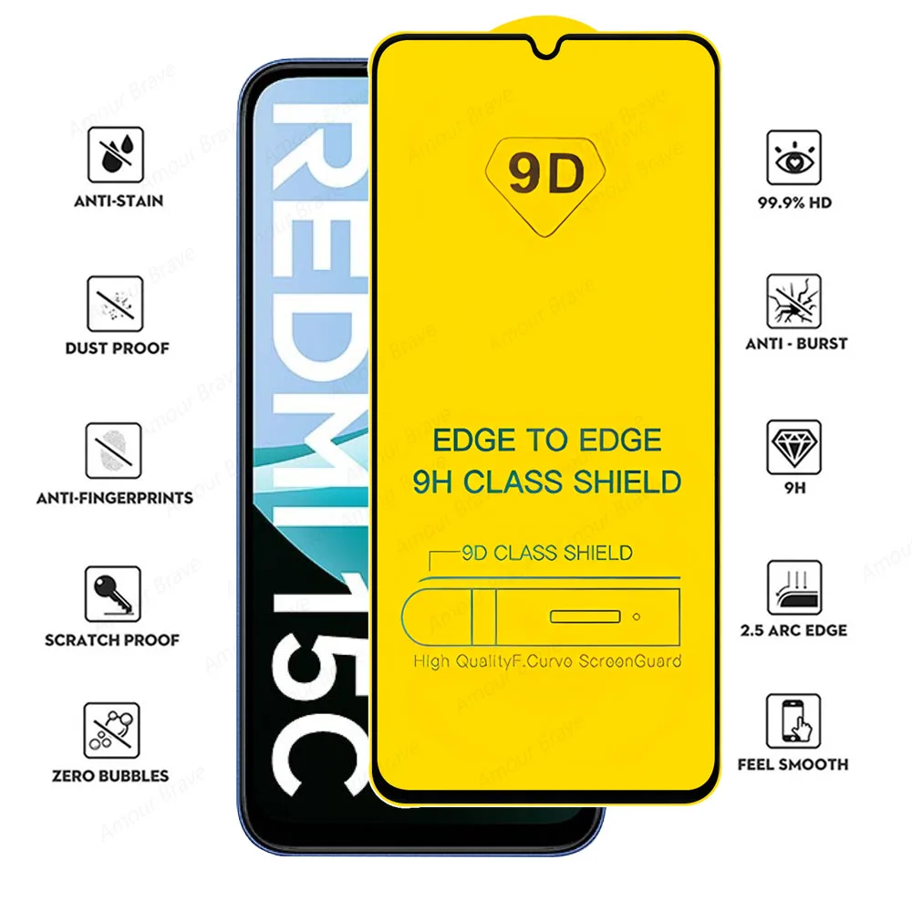 5-Pack Premium Tempered Glass Screen Protector Film