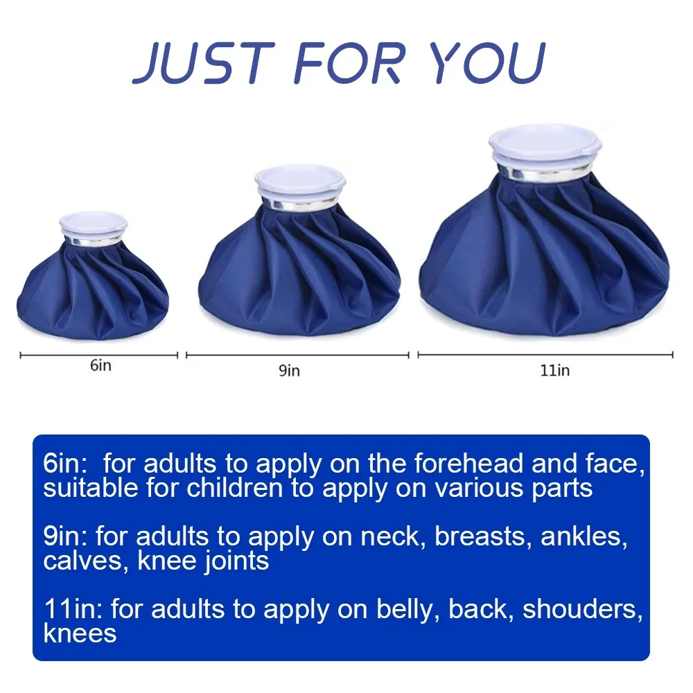 Ice Bag Bandage with Reusable Ice Bag 5