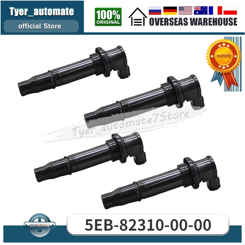 

Для 1999 2000 2001 2002 YAMAHA YZF R6 катушки зажигания 5EB-82310-00-00