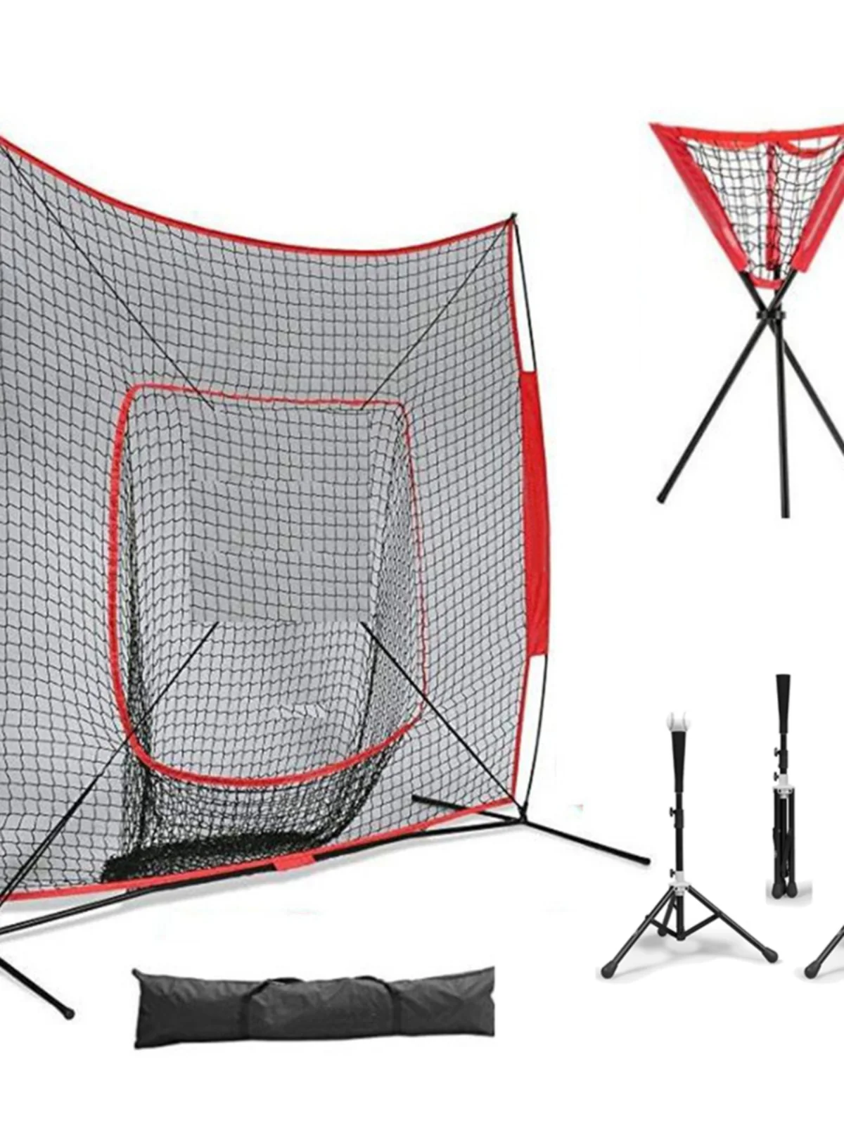 Baseball Training Net Practice Batting Exercise Home Run Flat Net Base Other Baseball Accories