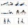 2 PC pilates slide plate yoga ab foot fitness slide plate home exercise core training slide board slide mat 4
