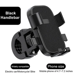 Enhanced Anti - Slip 360° Rotatable Bike Phone Holder - Adjustable Mount (0401)