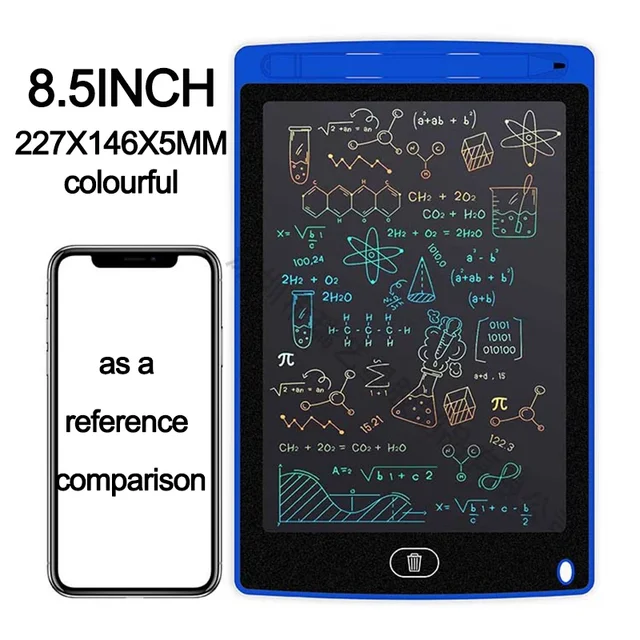 LCD Writing Tablet for Kids, Reusable Magic Drawing Board, Graffiti Sketchpad & Handwriting Blackboard, Eco-Friendly Educational 6