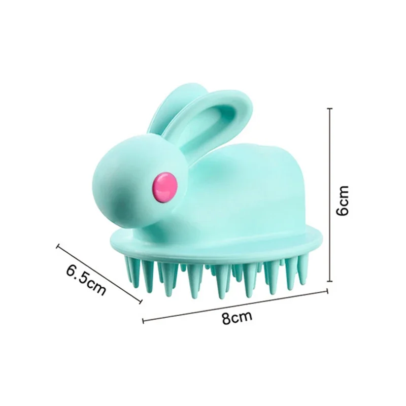Baby Silicone Shampoo Scalp Hair Massager Shampoo Massage Comb Bath Massage Brush Scalp Massager