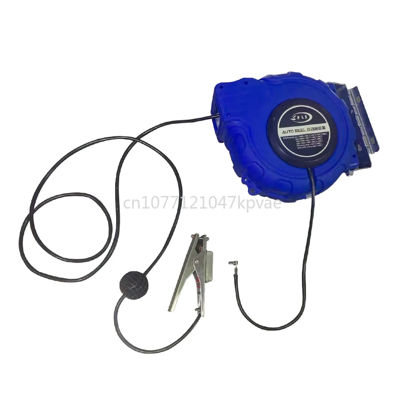 

Factory gas station explosion-proof automatic wire take-up double-tong electrostatic grounding machine