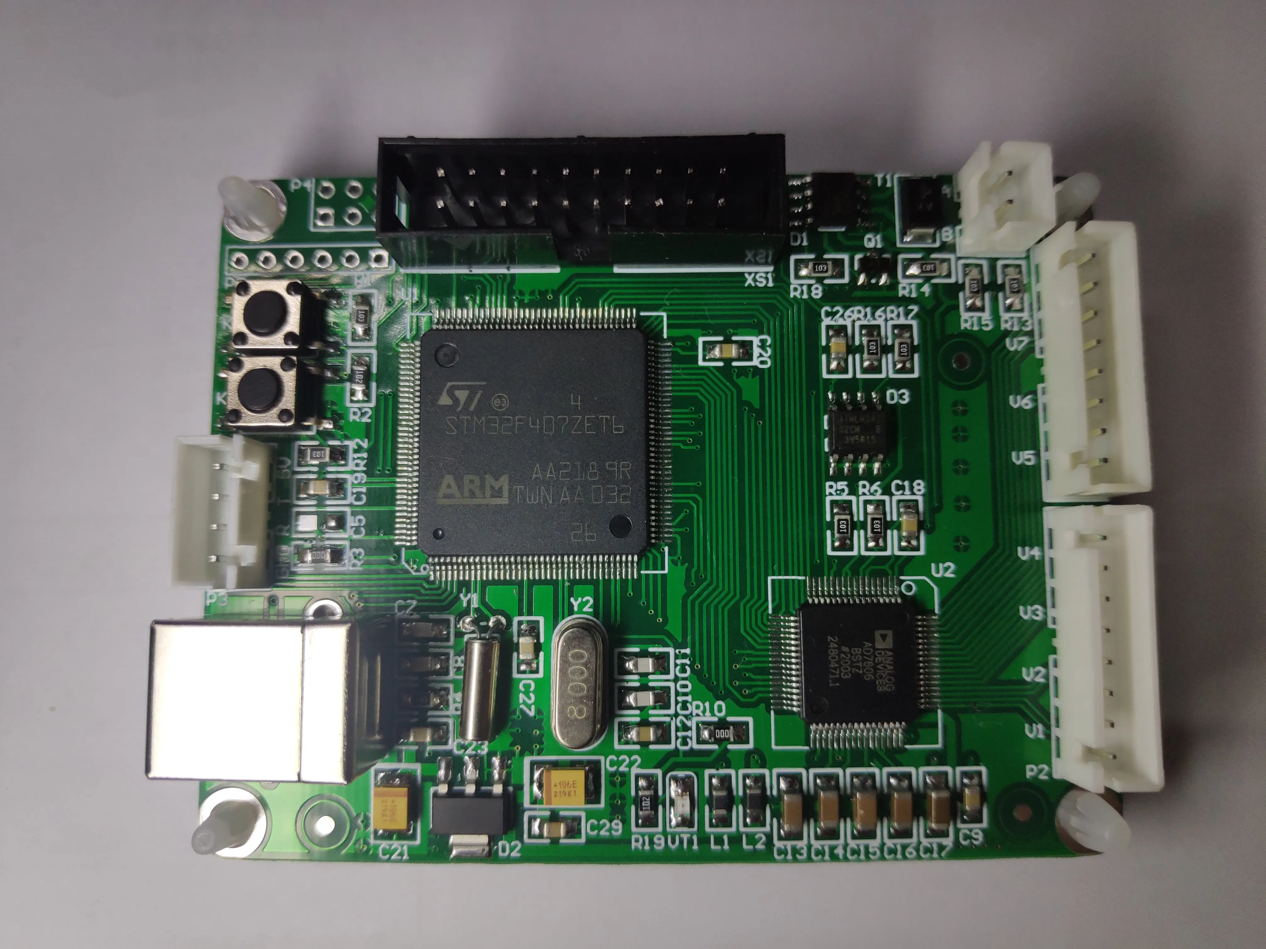 

Модуль AD7606 STM32F103/407, синхронный 8-битный 16-битный процессор ADC 200K
