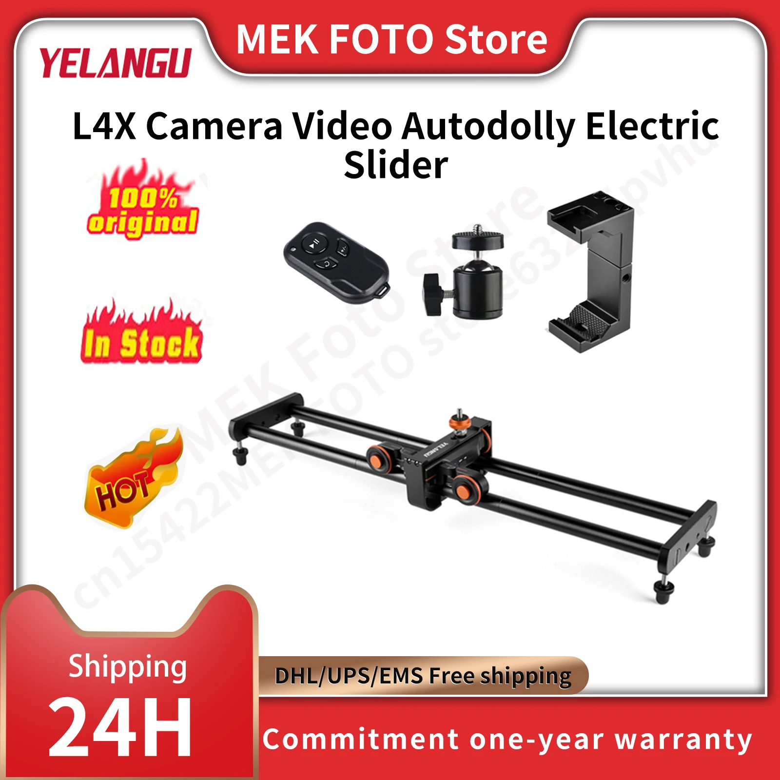 Camera Video Autodolly Electric Motor Track Slider for Canon Nikon Sony DSLR for iphone12 Xiaomi Yelangu L4X camera track slider