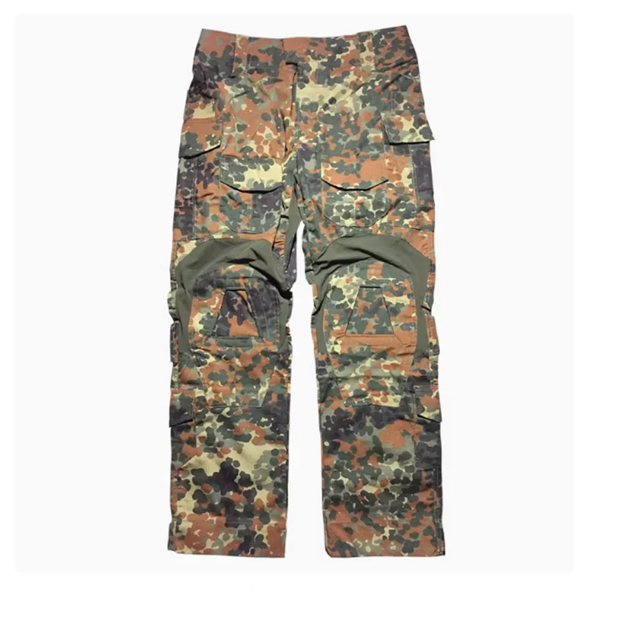 Pantalon entraînement tactique Flecktarn GEN3 - Chasse pêche GSG9 ripstop camping randonnée escalade