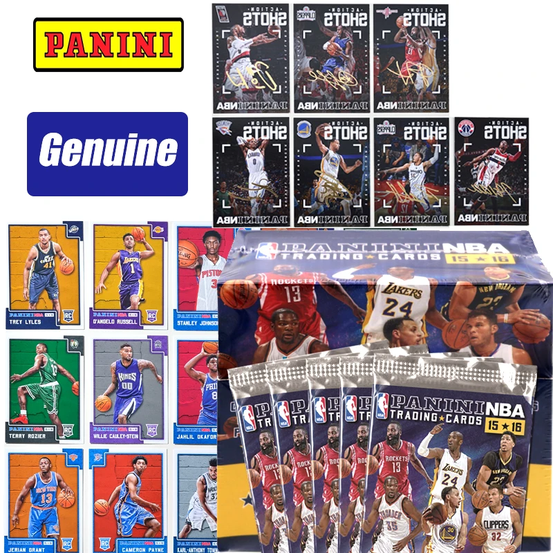 Panini 2015-16 Basket League Limited Edition Gold Sign Star Card Christmas Birthday Gift Toy Collection Card (Cdk Lessed)