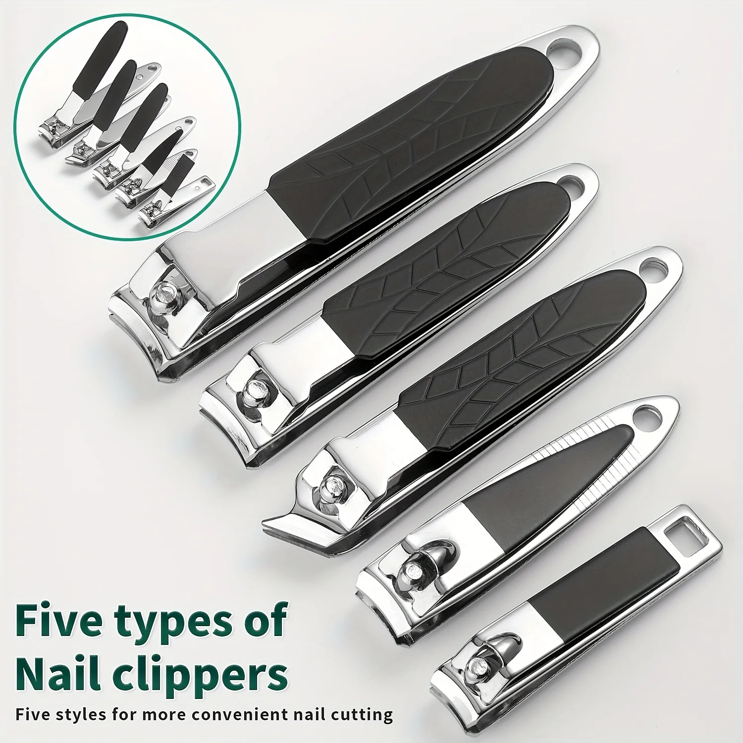 Full Function Manicure Set Stainless Steel Nail Clippers Pedicure Kit Toenail Clippers Kit 9/40 pcs nail clipper set,nail care kit,manicure pedicure kit,manicure nail clipper set,manicure sets,manicure set,nail clippers kit,nail clipper,nail clippers,toe nail clipper